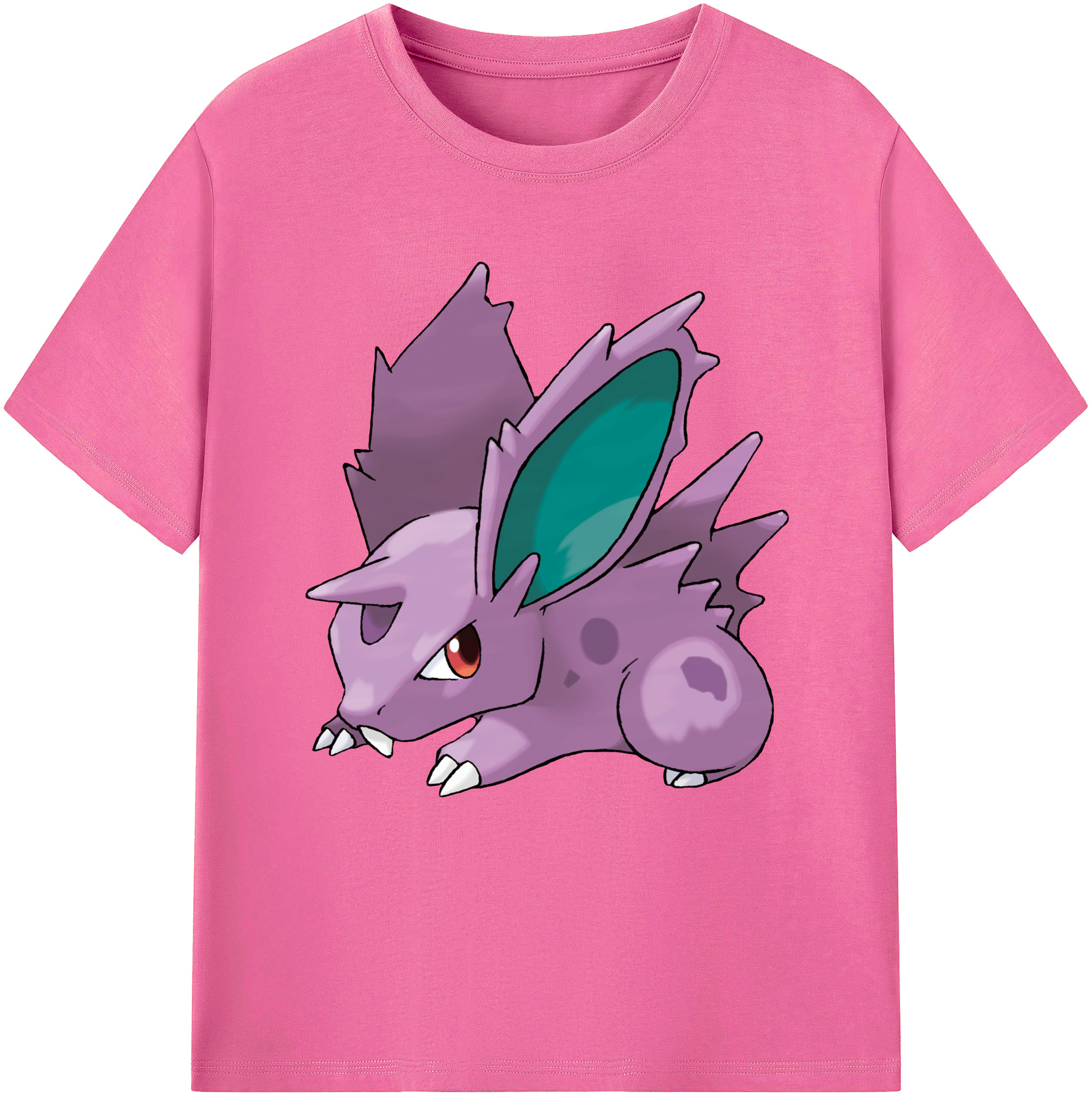 （画像用） ポケットモンスター Pokémon レディースカジュアルプリントTシャツ（綿100％）